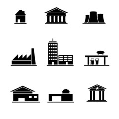 Pictogramme edifice et infrastructure