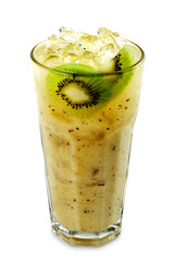 Fruit Smoothie with Kiwi Slice