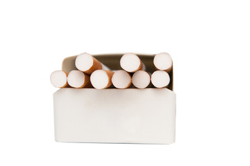cigarettes isolated on white