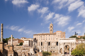 Fototapeta premium Italy Older Roman Forum