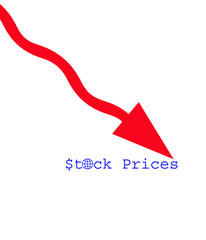 plunging stock prices