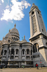 Fototapeta na wymiar Basilique du Sacré coeur