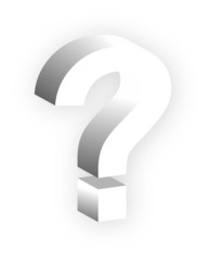 3D Question Mark