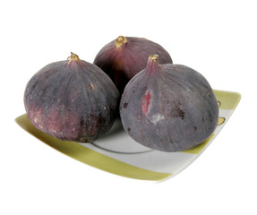 figs on the plate