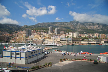 Fototapeta na wymiar Vue générale de Monaco