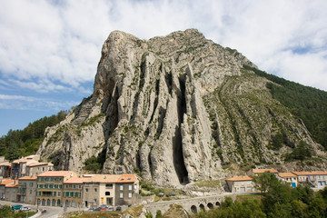 Naklejka premium La montagne plissée