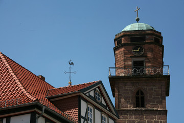 Fototapeta na wymiar Jakobikirche Rotenburg