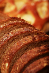 Bakery foodstuffs. Shot in a studio.
