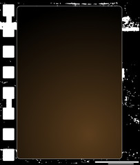 Grunge film frame with space for your text or image