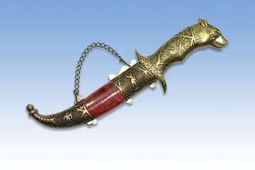 Traditional Dagger including very high detailed clipping path