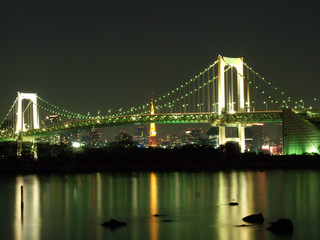 Obraz premium Tokyo Bay-Bridge
