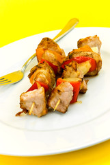 Fleisch-Spieß