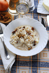 Risotto ai pistacchi - Primi Lombardia