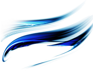 illustration of wavy flowing energy, corporate business style