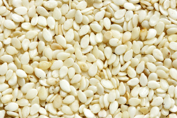 Sesame seeds, may be used as background