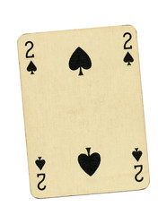 DUE DI PICCHE - LA PEGGIORE CARTA DEL MAZZO - RAMINO VINTAGE