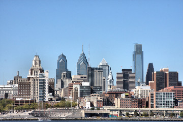 Philadelphia 2008 Skyline - Closer View