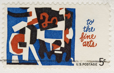 This is a Vintage 1964 Postage Stamp