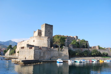 Fototapeta na wymiar Fort Collioure