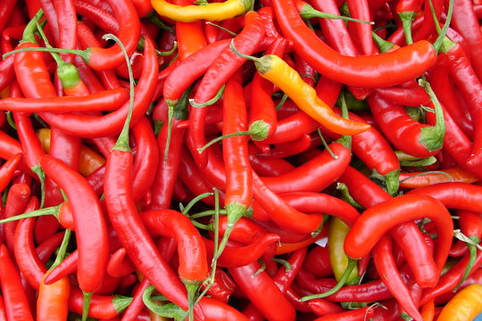 Red peppers
