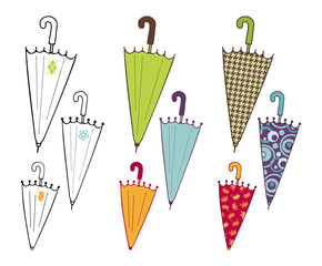 collection parapluies