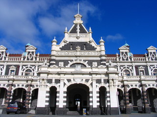 Fototapeta premium History Building In New Zealand Dunedin