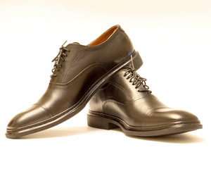 On photo black male loafers