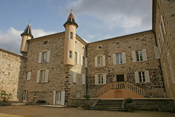 Fototapeta na wymiar chateau renaissance