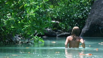 Paradis seychellois à Anse Lazare  Picault