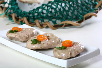 Jewish cuisine-gefilte fish