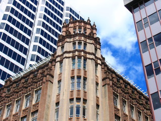 Fototapeta na wymiar History Building In New Zealand Auckland