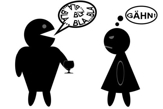 Mann und Frau beim Date - G&Auml;HN (ohne Schatten)