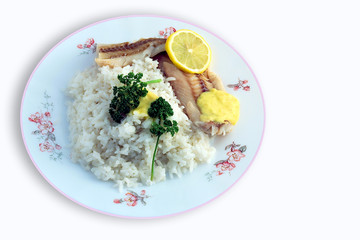 poisson au riz