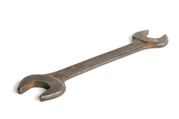 Wrench isolated on white background