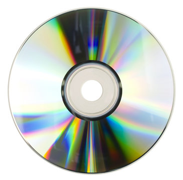 compact disc in soft light