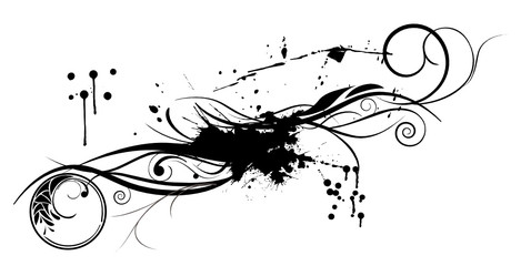 floral vector background design