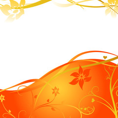 flower vector ornaments