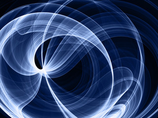 deep blue theme - high quality rendered background