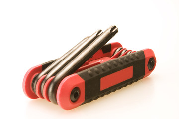 Set of torx tools