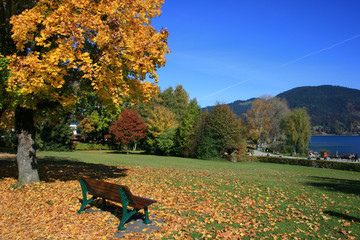 Herbstfarben am Tegernsee
