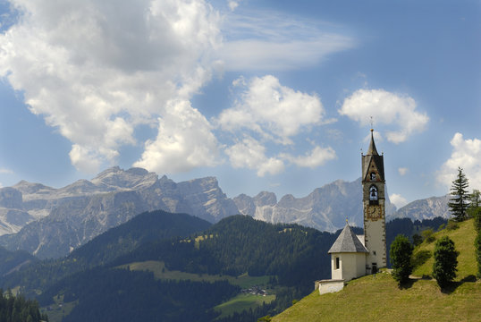 Valle di Marebbe santa Barbara