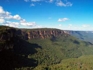 Beautiful view in the blue mountains, Katoomba, Australia