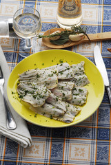 Alborelle o sardine salate - Antipasti Lombardia Ricetta