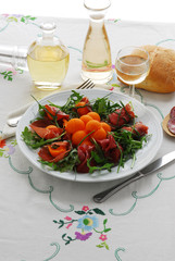 Prosciutto crudo di San Daniele e melone - Antipasti del Friuli