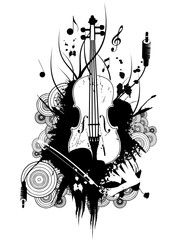 Violin Vector