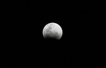 Moon - black and white