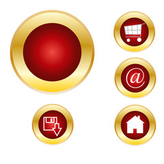 button set download shop email