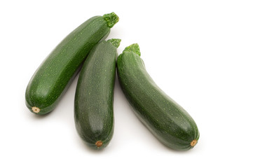 three marrow on white background