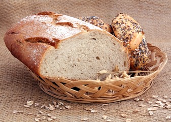 bread on basket