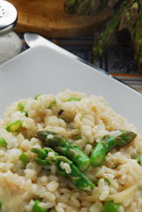 Risotto agli asparagi verdi - Primi - Ricetta della Lombardia